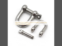 जापानी शैली स्टेनलेस स्टील डी चेन निर्माण औद्योगिक समुद्री चेन